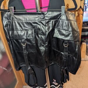 Fashion Nova Black Mini Skirt